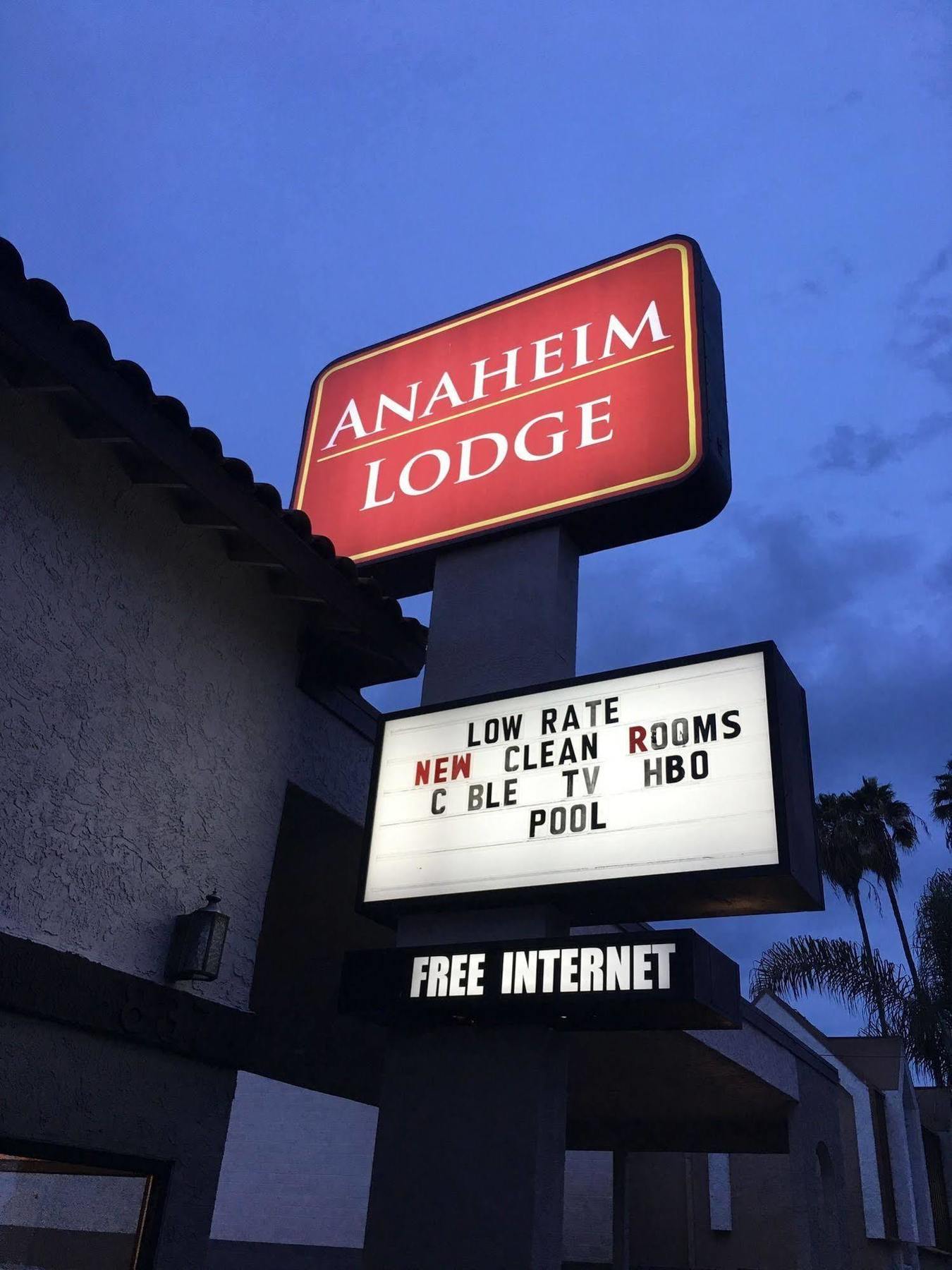 Anaheim Lodge Eksteriør billede
